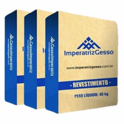 Gesso Revestimento -É um gesso de secagem lenta que permite um perfeito acabamento e é utilizado para revestimento de paredes, tetos, forros e demais superfícies de alvenaria.